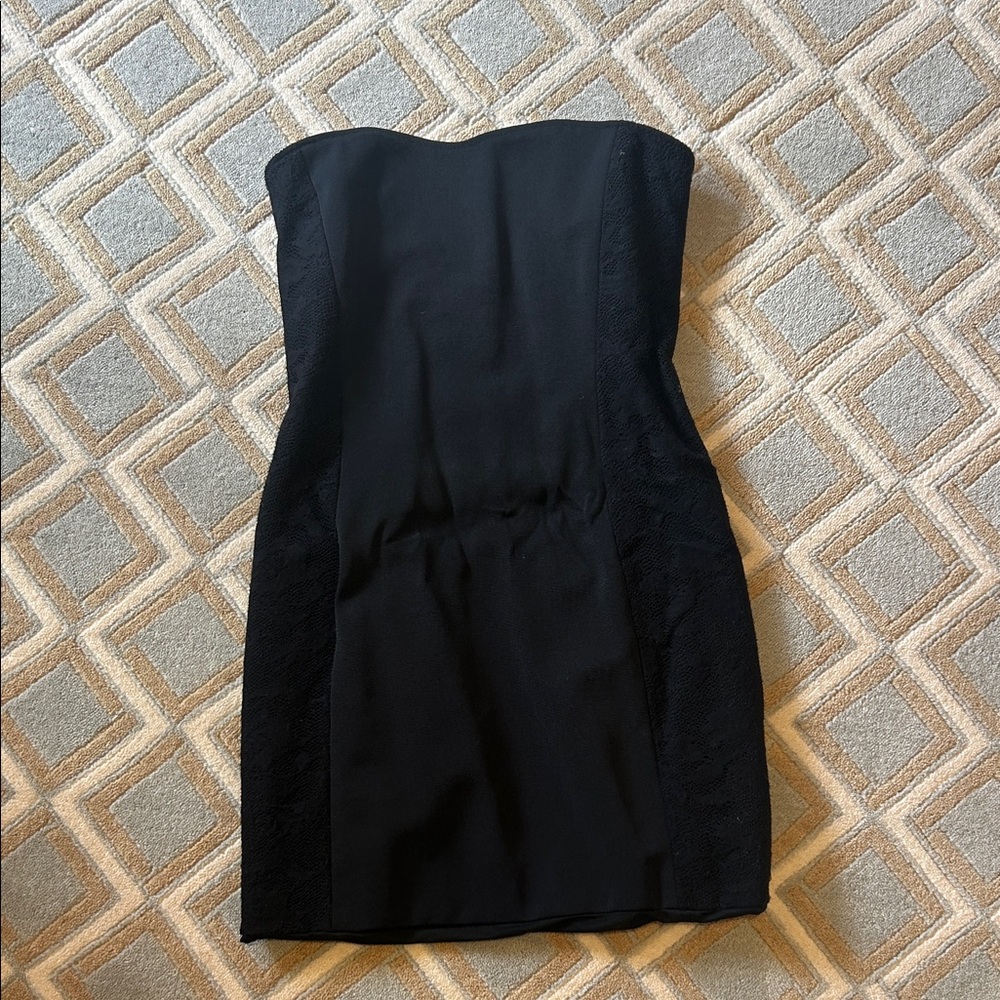 Pencey Strapless Little Black Dress